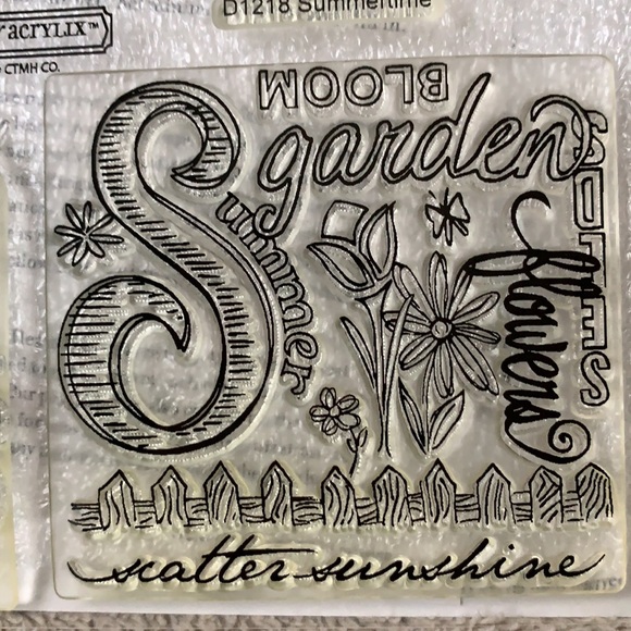 Summertime stamp set - Picture 6 of 7